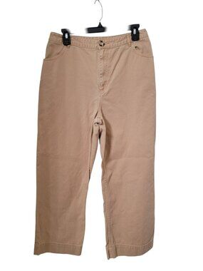 MONKI Size 40 (M) Tan Ankle Jean Pants, Gently Used Condition